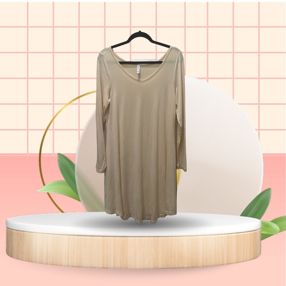 Nude Cloud Like Beach Cover Up